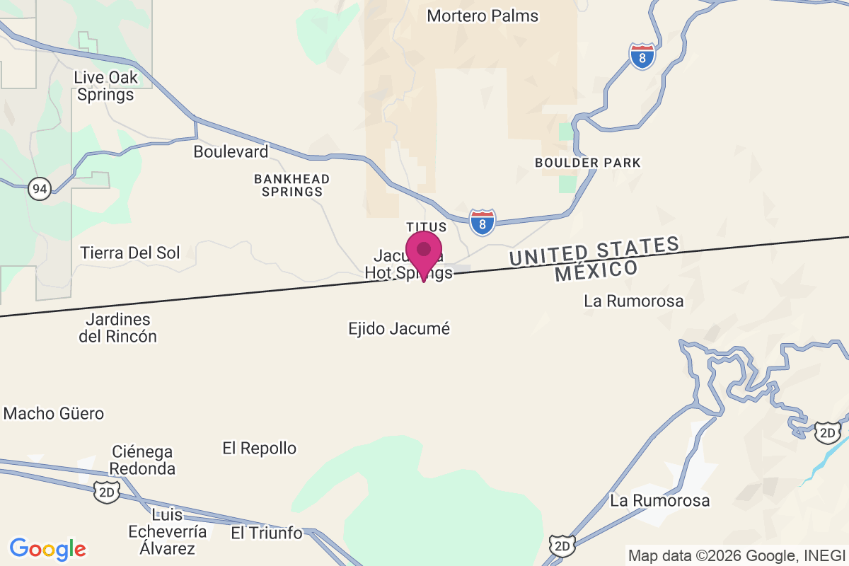 Jacumba map