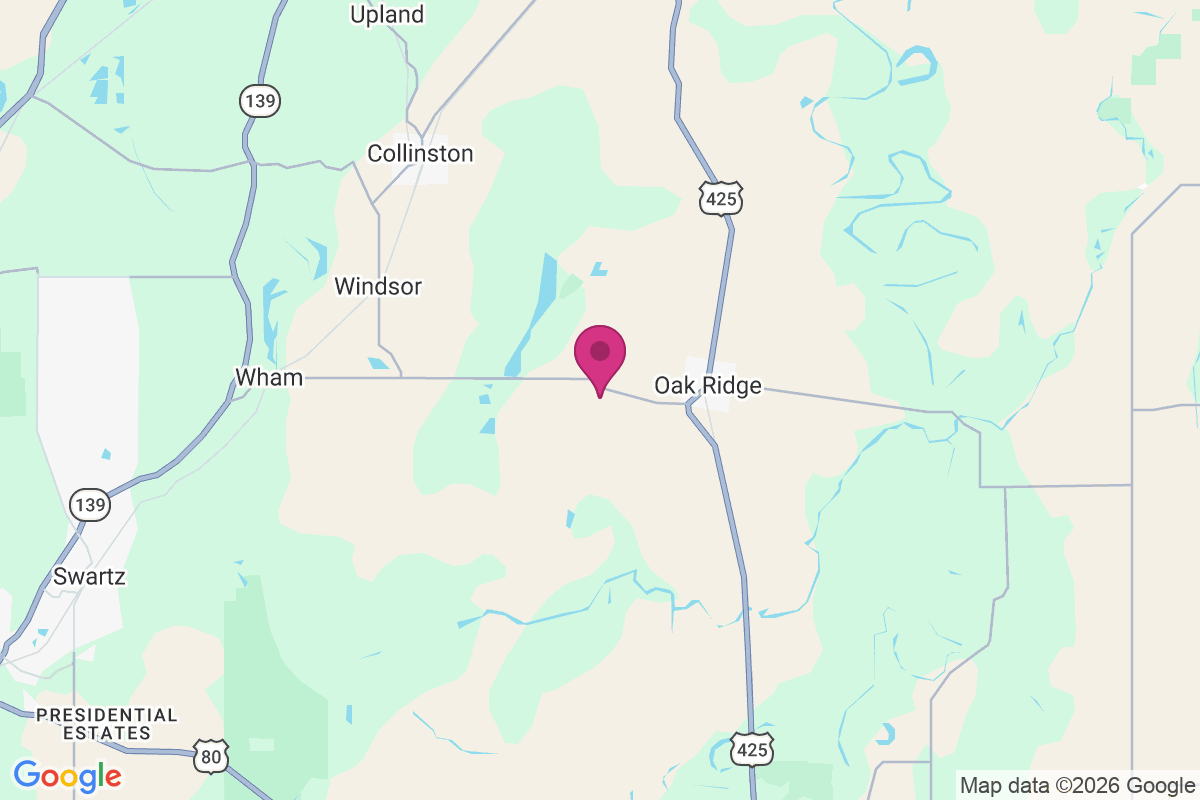 Gum Ridge map