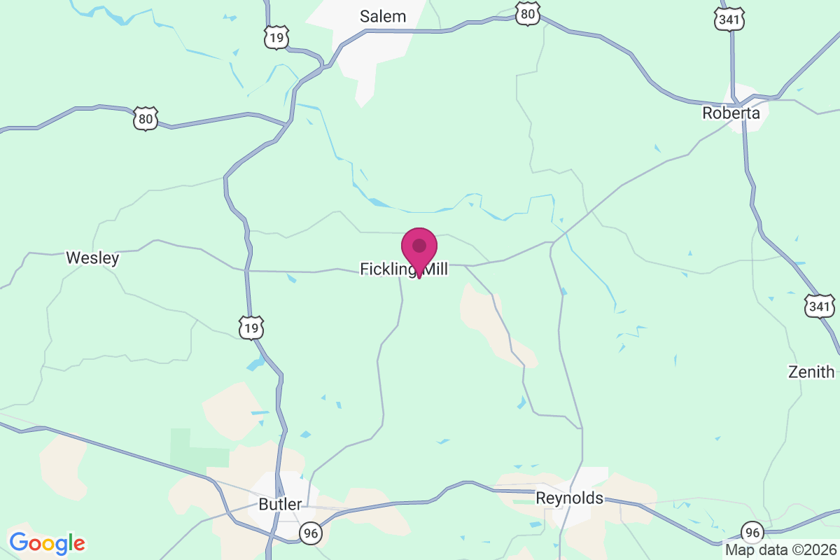 Fickling Mill map