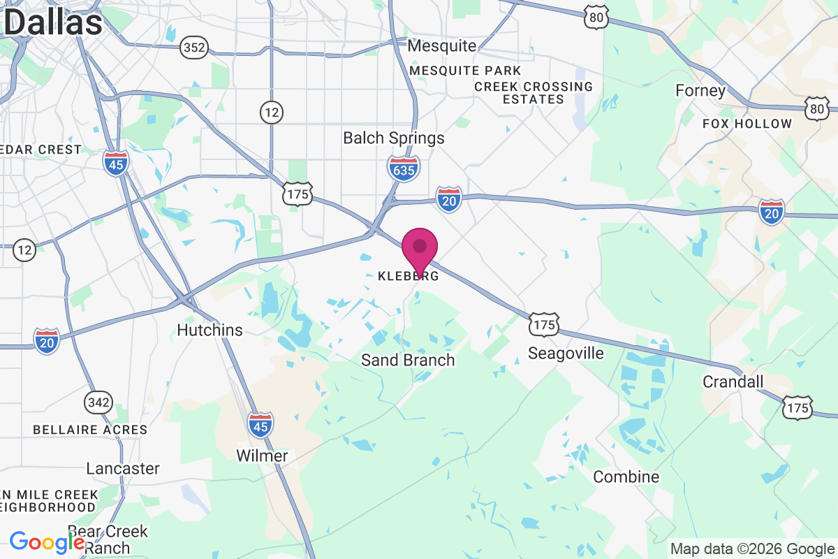 Kleberg map