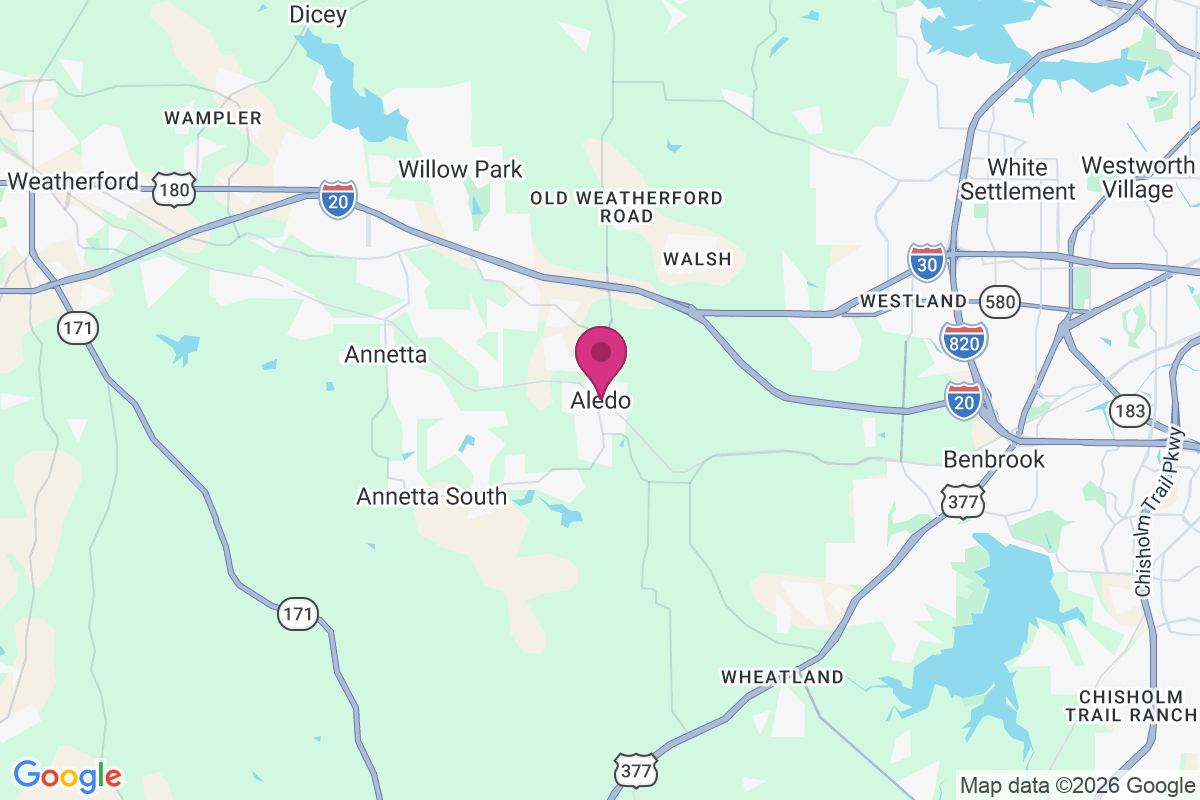 Aledo map