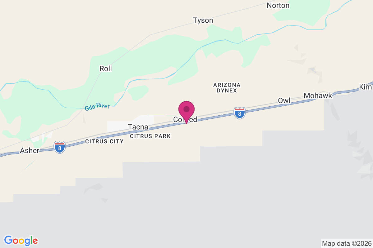Colfred map