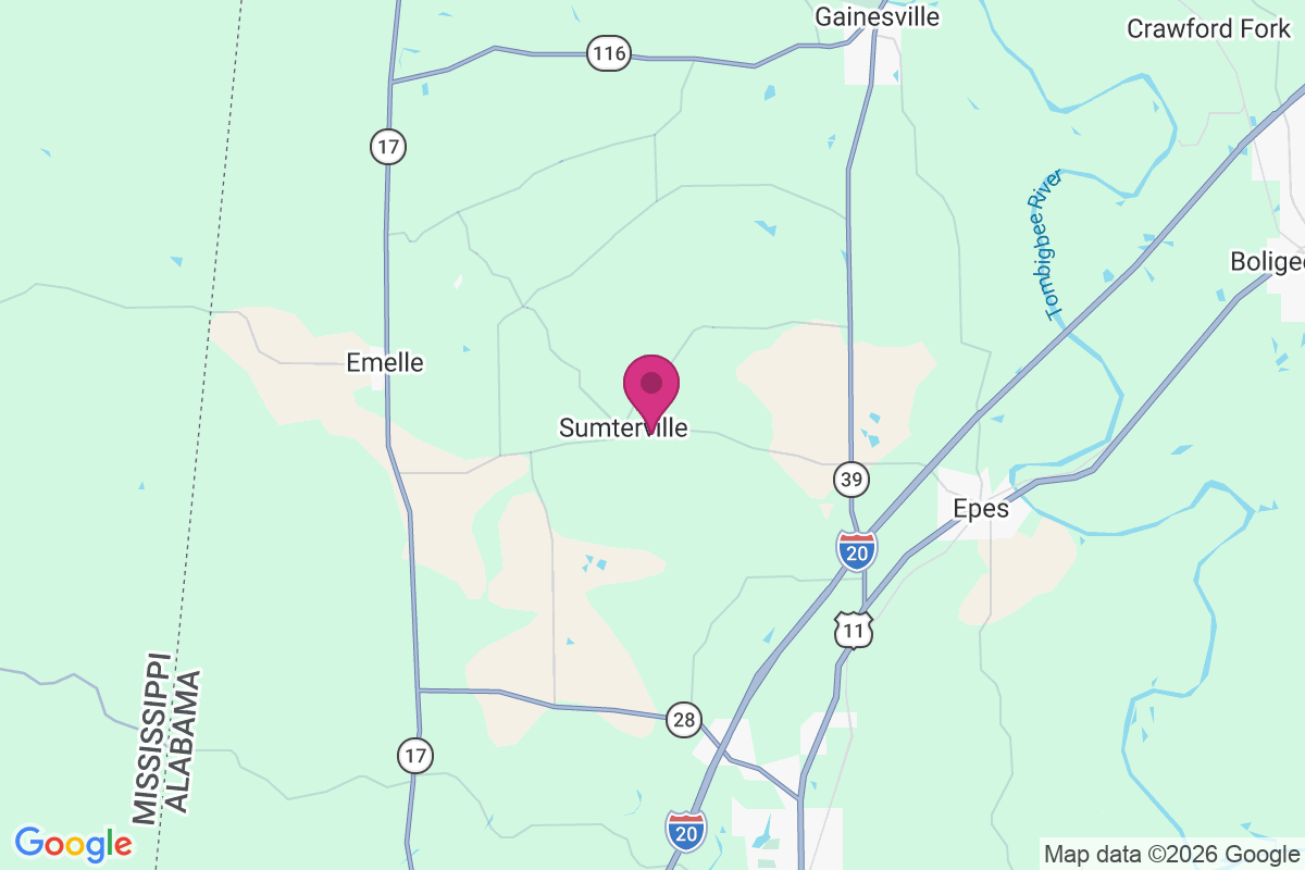 Sumterville map