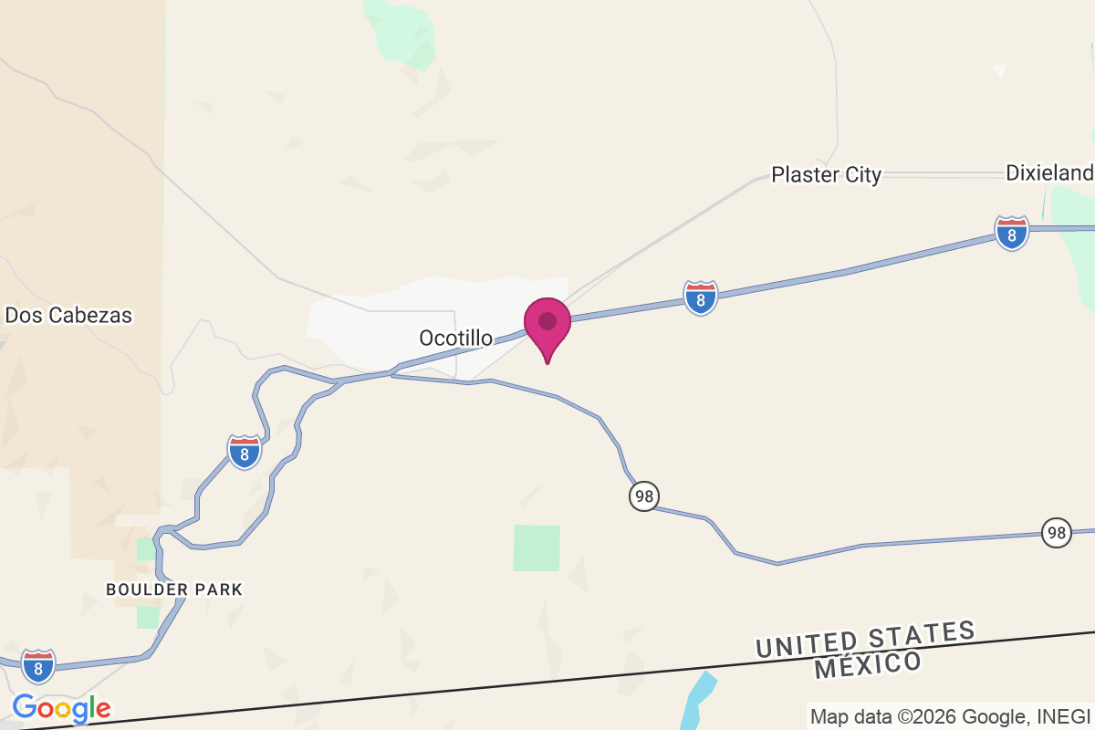 Coyote Wells map