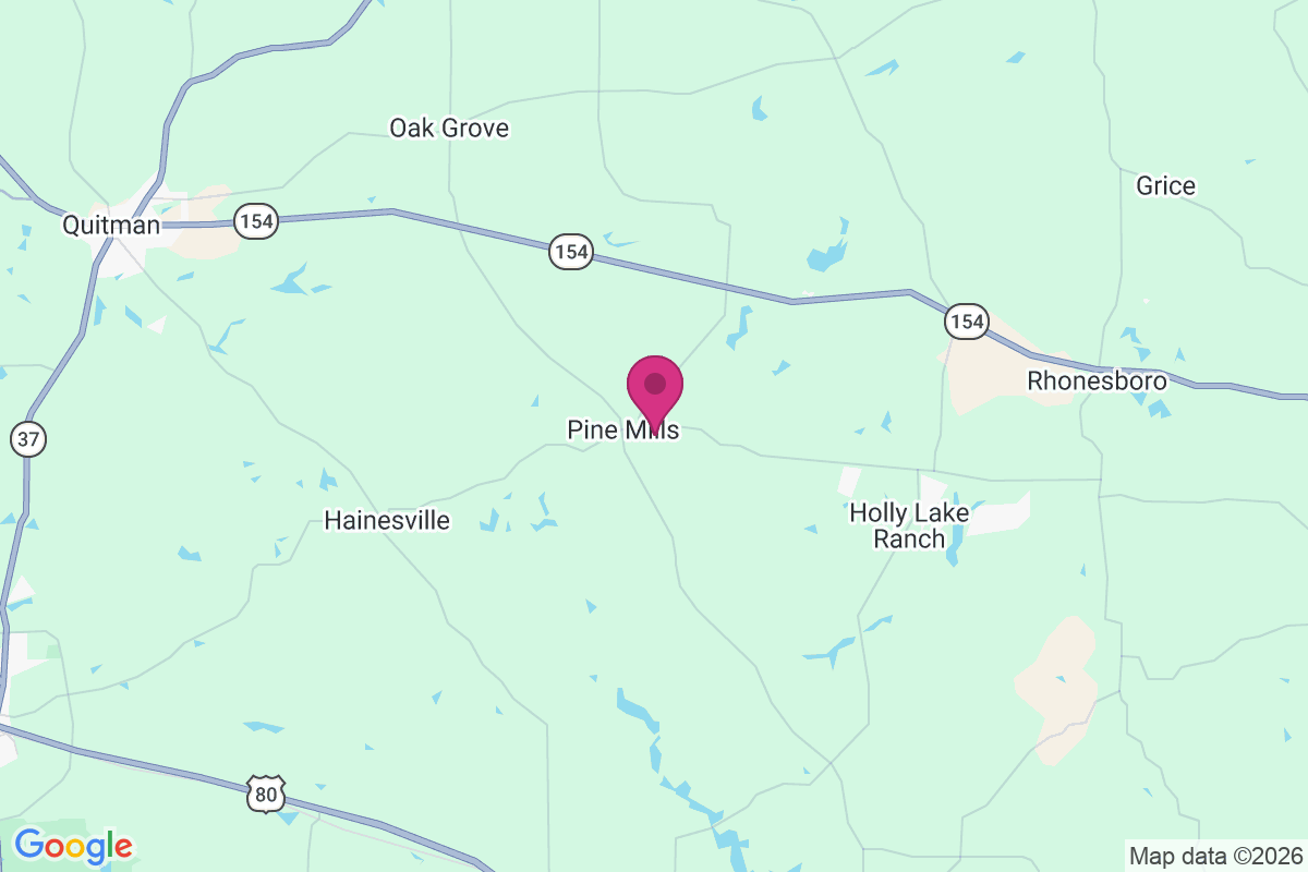 Pine Mills map