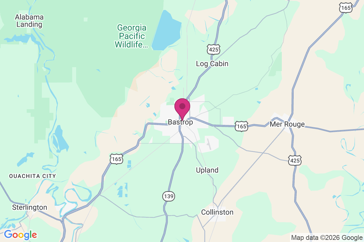 Bastrop map