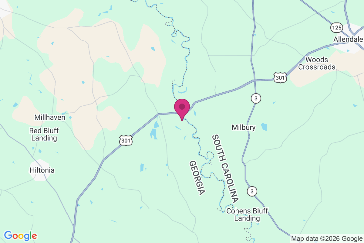 Burtons Ferry Landing map
