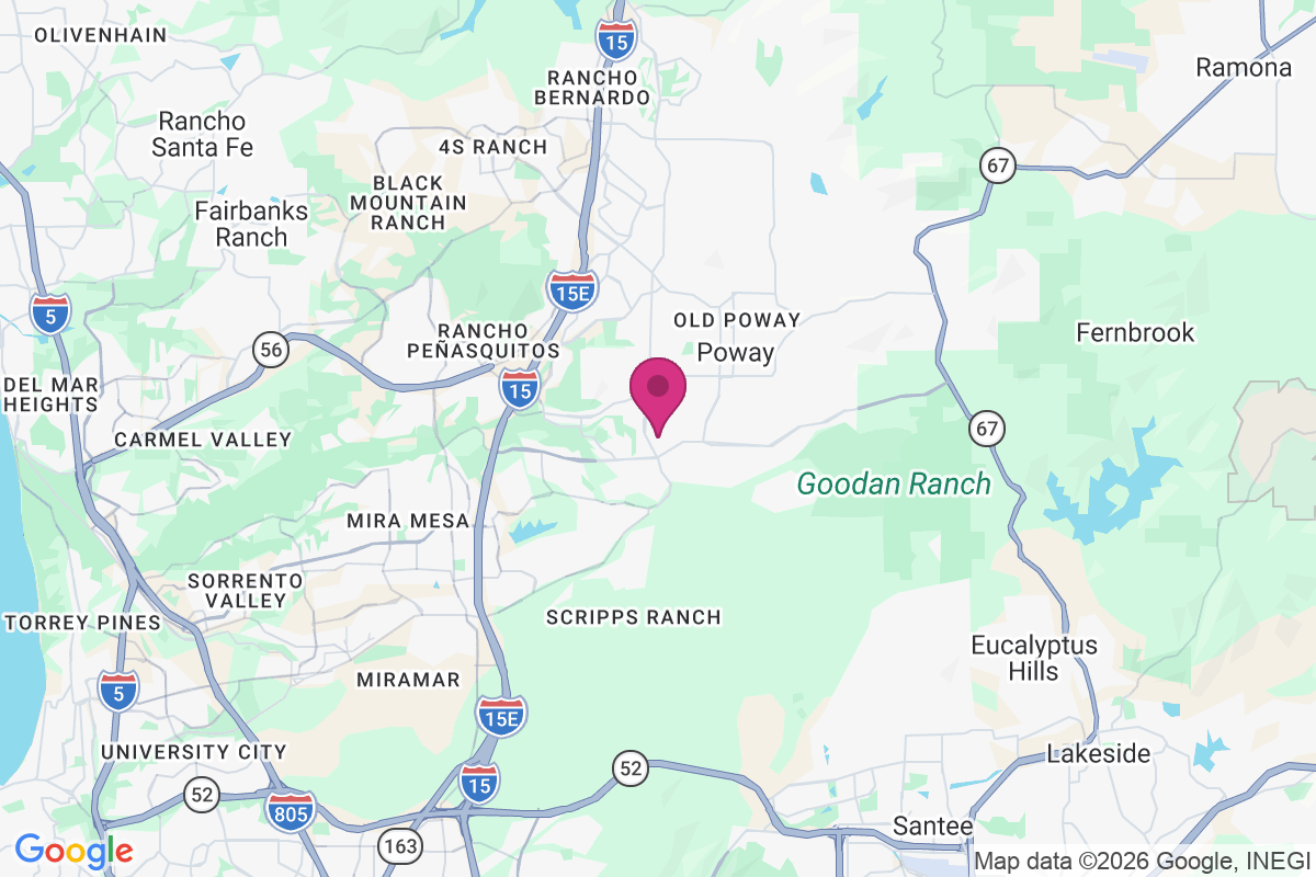 Poway Grove Park map