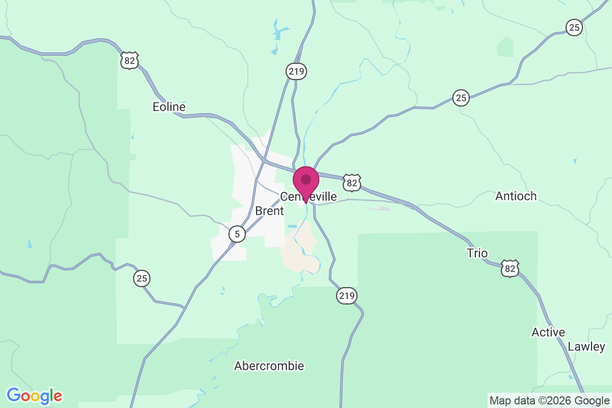 West Centreville map