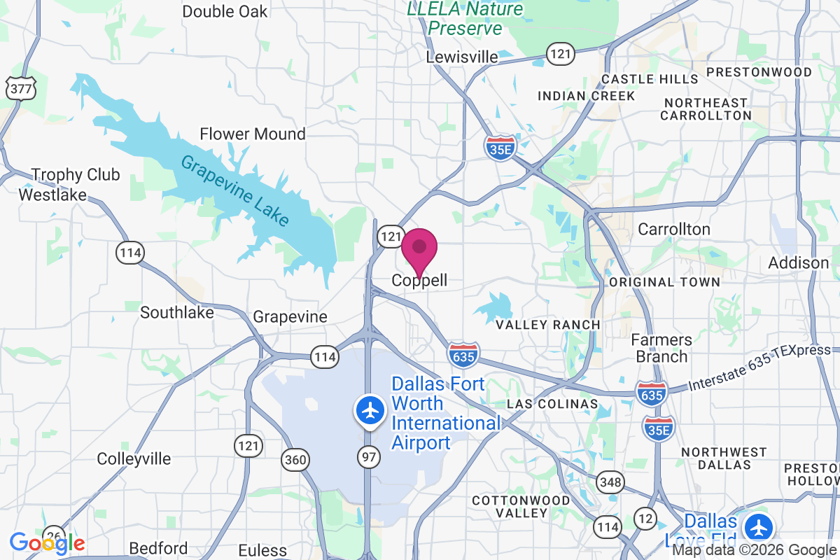 Coppell map