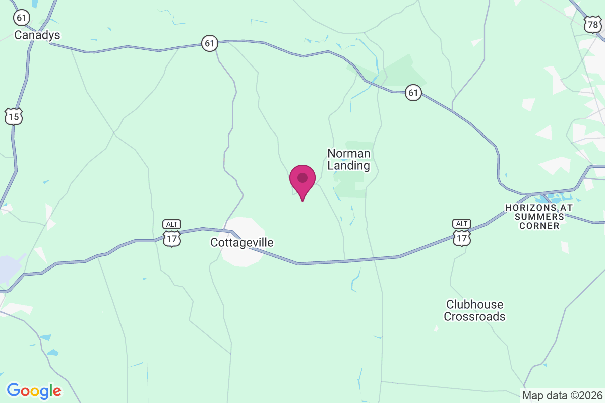 Red Oak Corner map