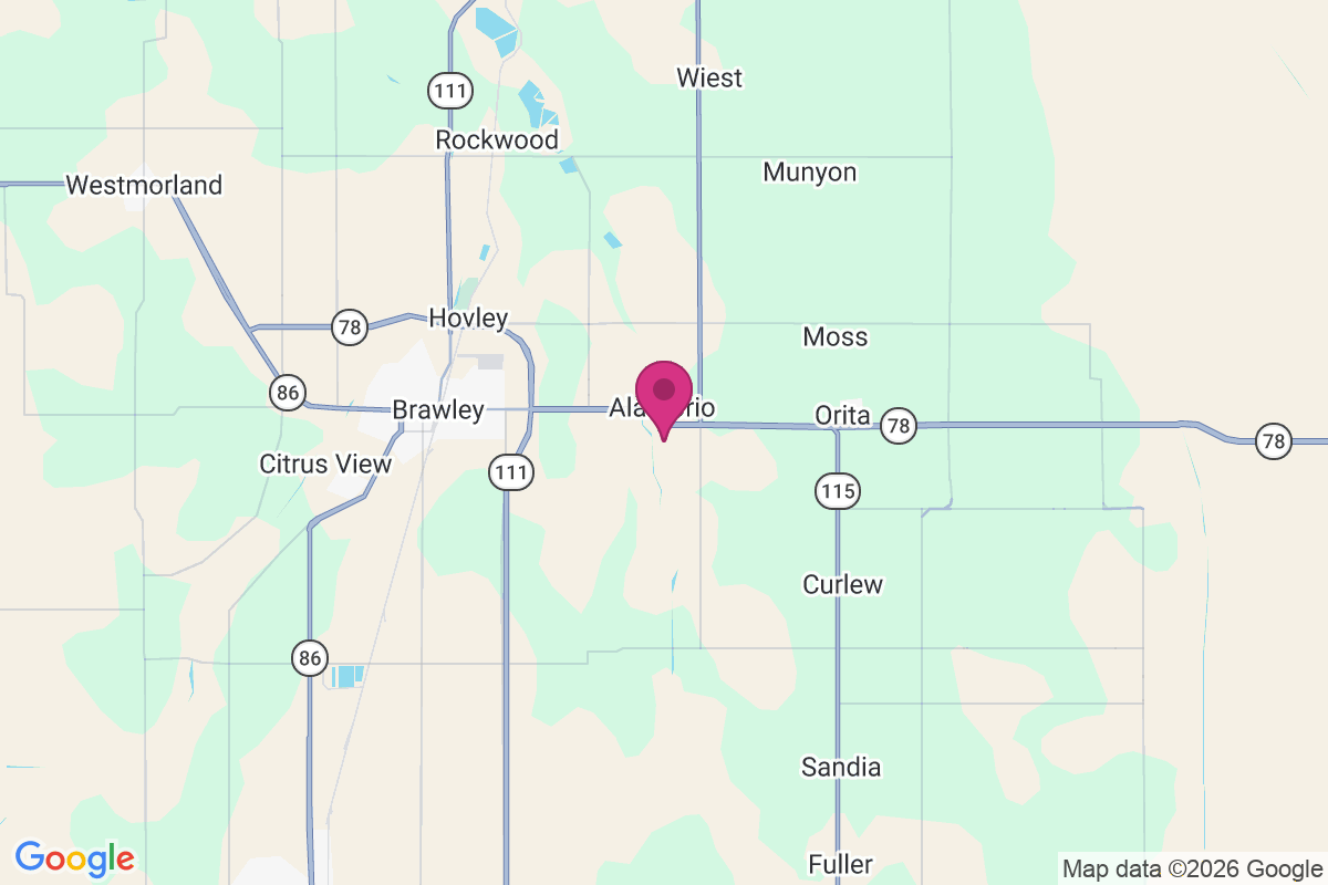 Alamorio map