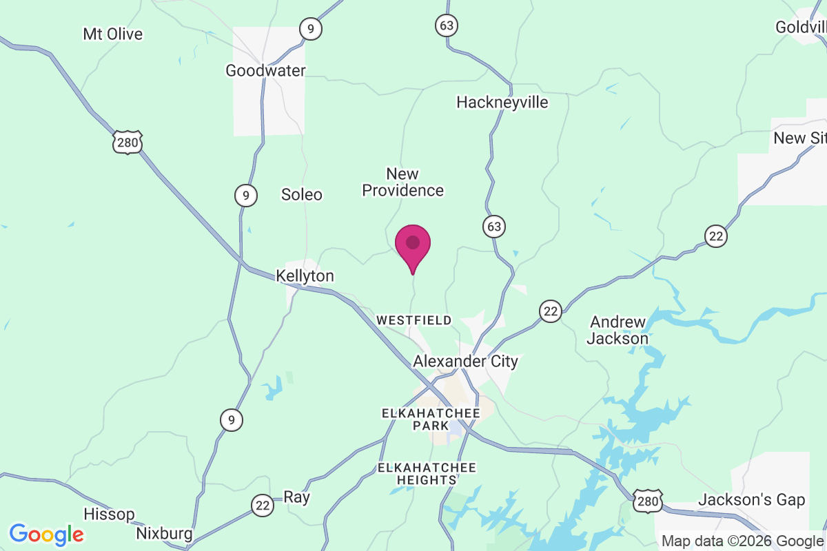 Pearson Chapel map