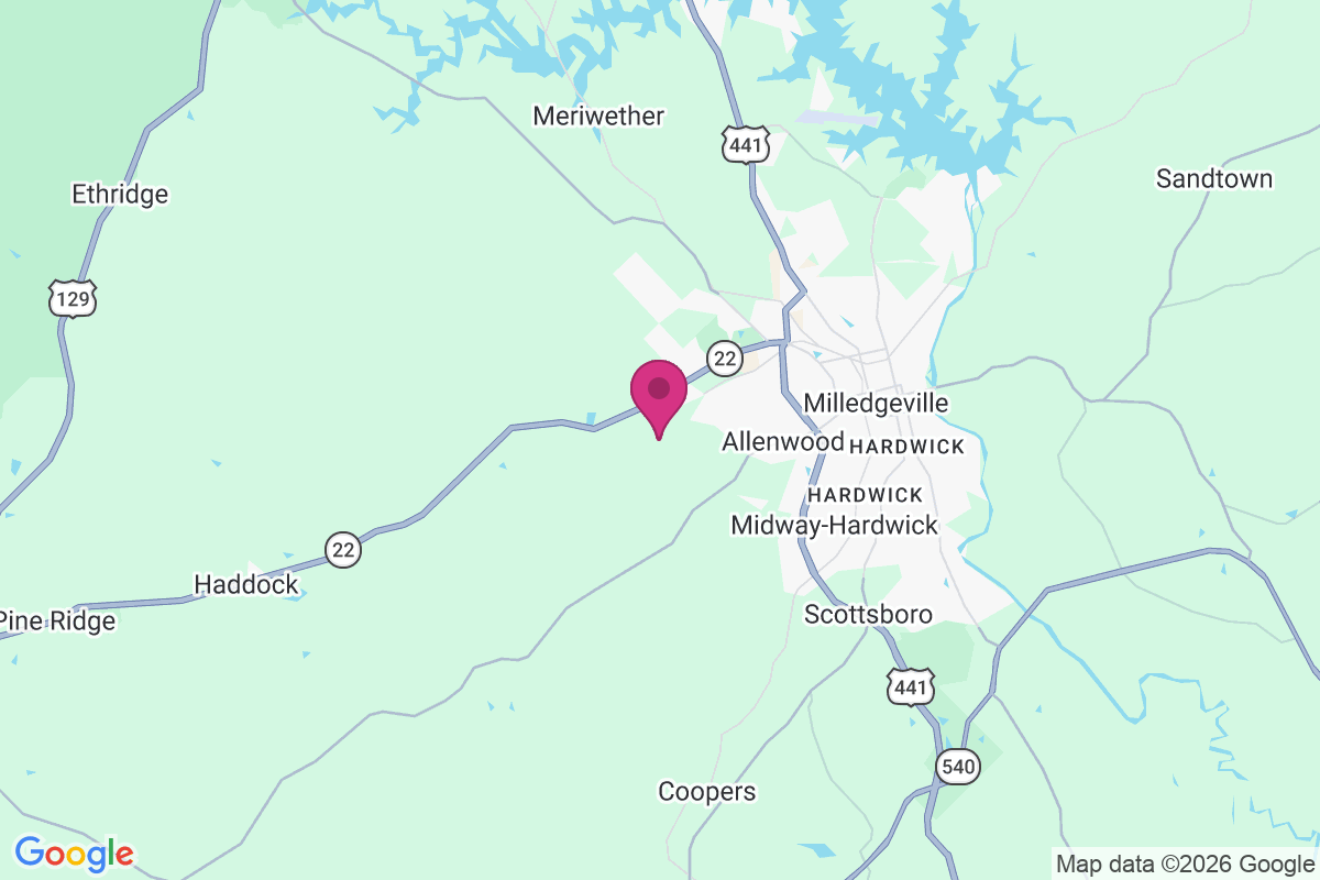 Blandy map