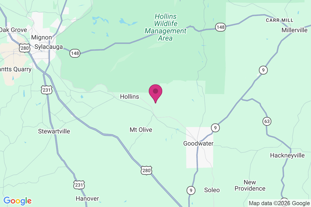 Skeggs Crossroads map