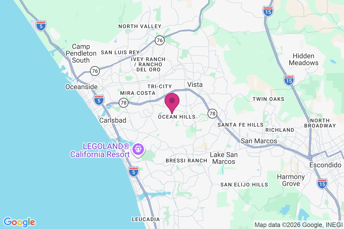 Rancho Calevero Mobile Home Park map