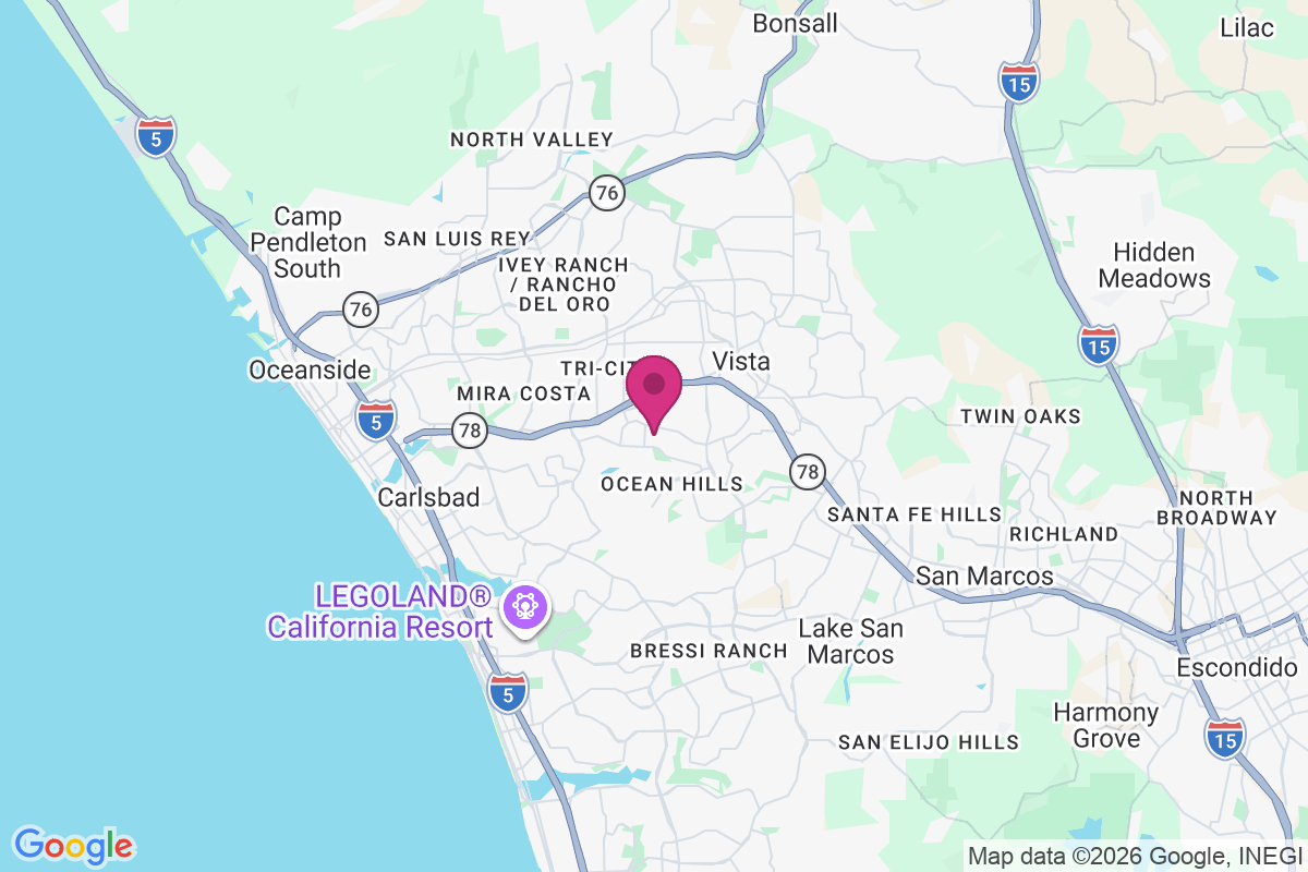 Green Valley Mobile Home Park map