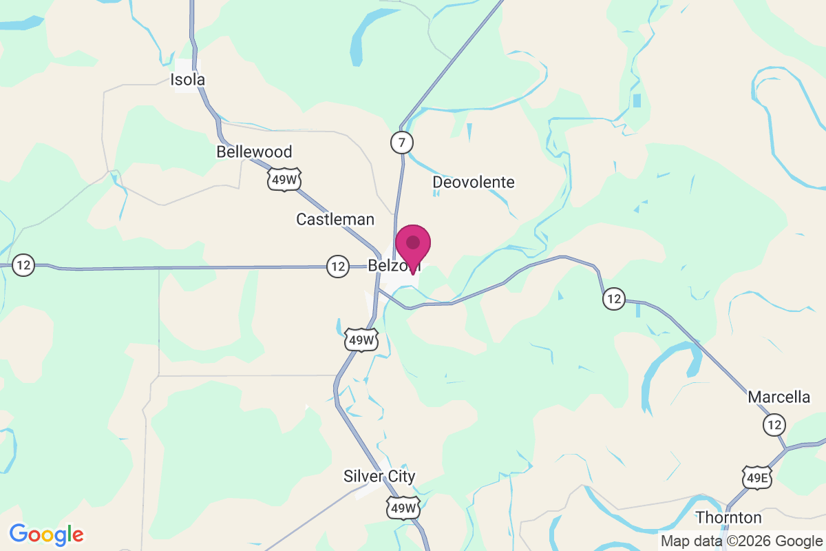 Belzoni map