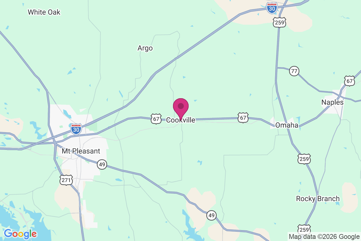 Cookville map