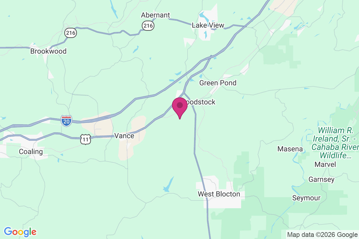 Bibbville map