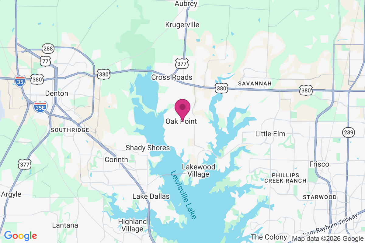 Oak Point map