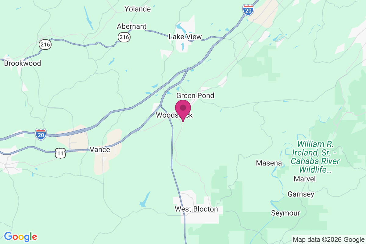 Blockton Junc map