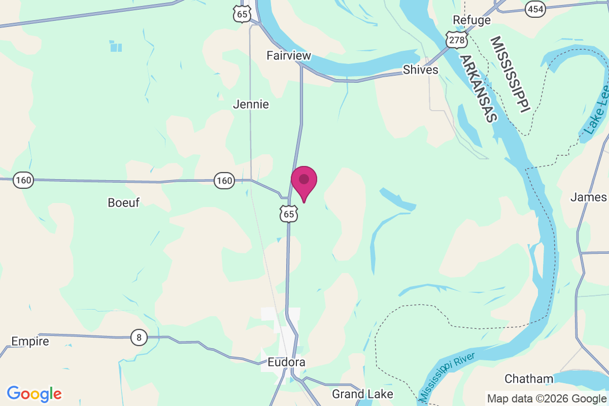 Chicot Junction map
