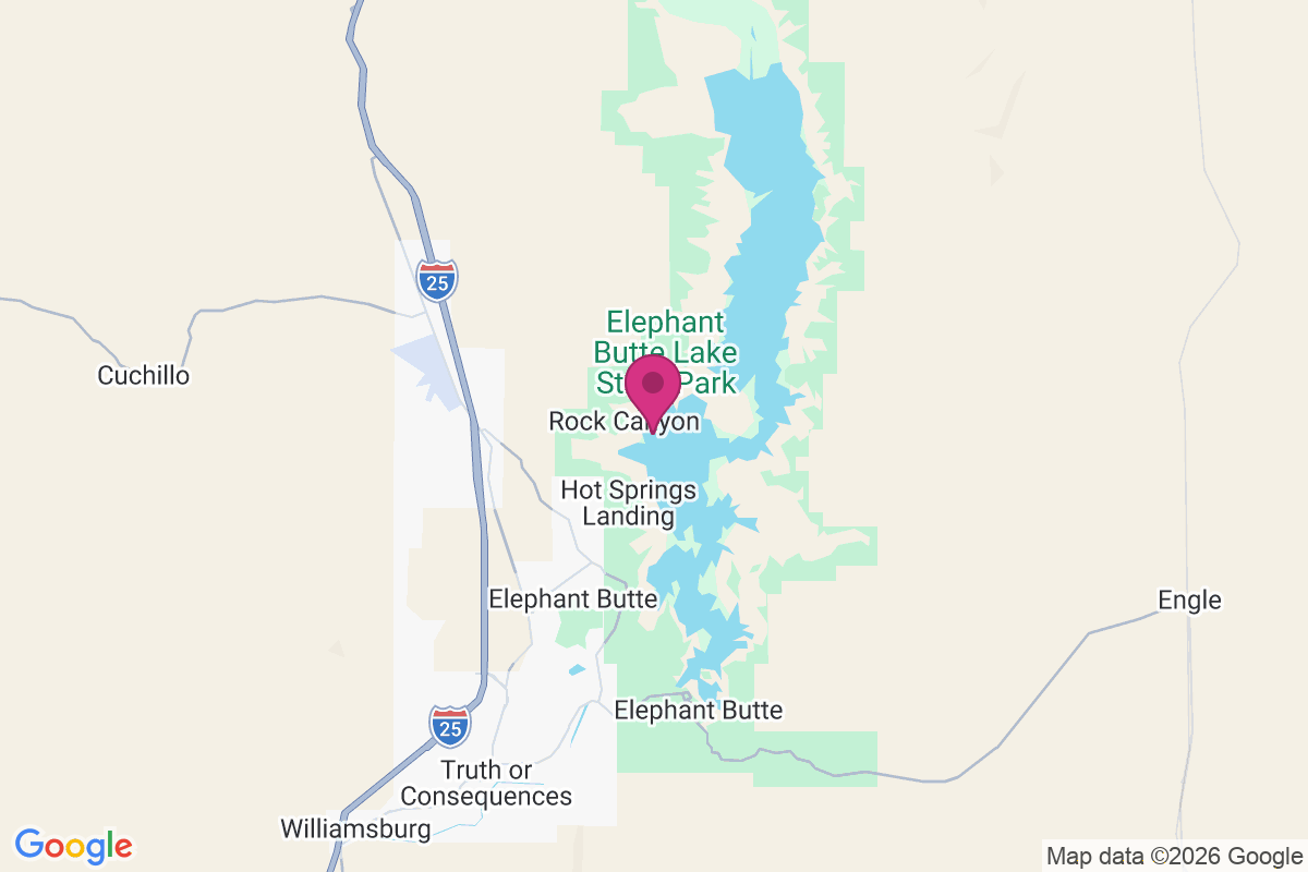 Rock Canyon map