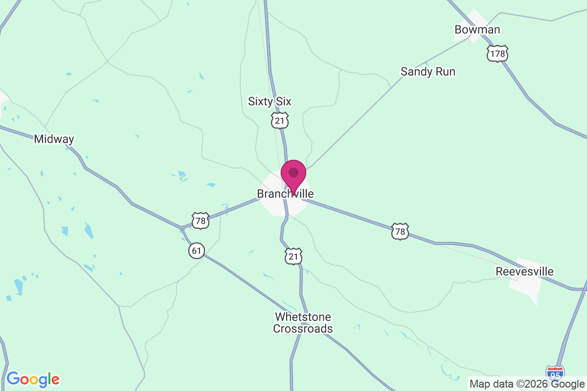 Branchville map