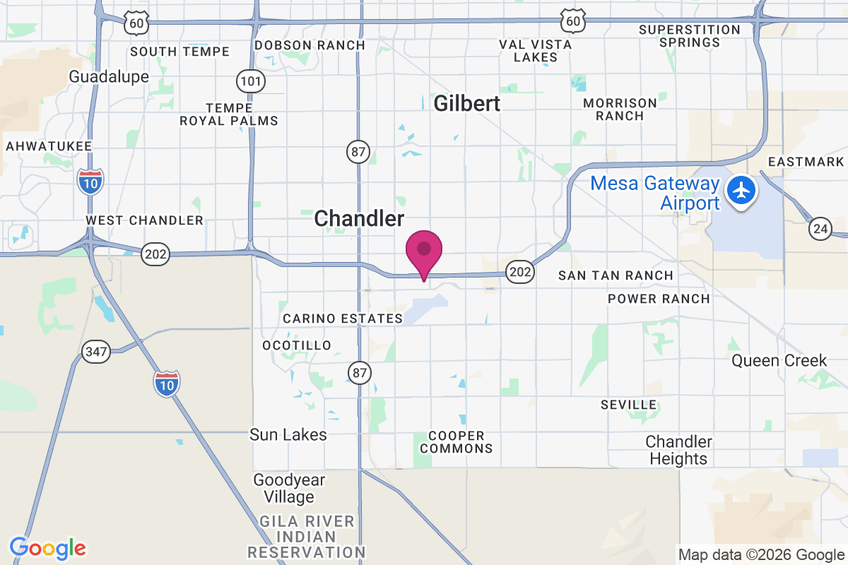 Rancho de Chandler map