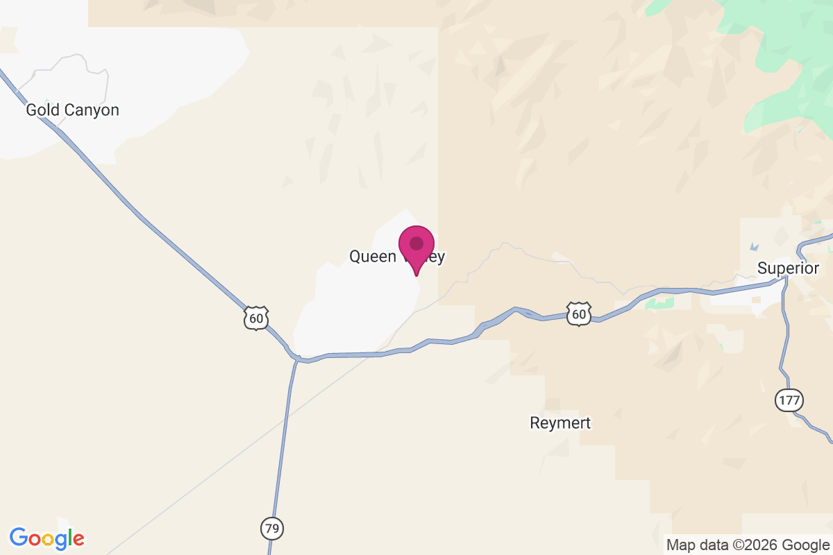 Queen Valley map