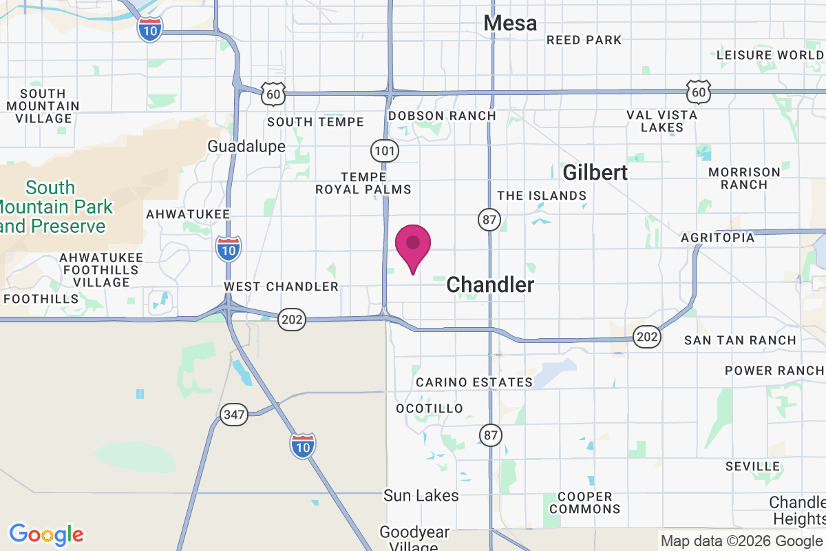 Central Ridge map