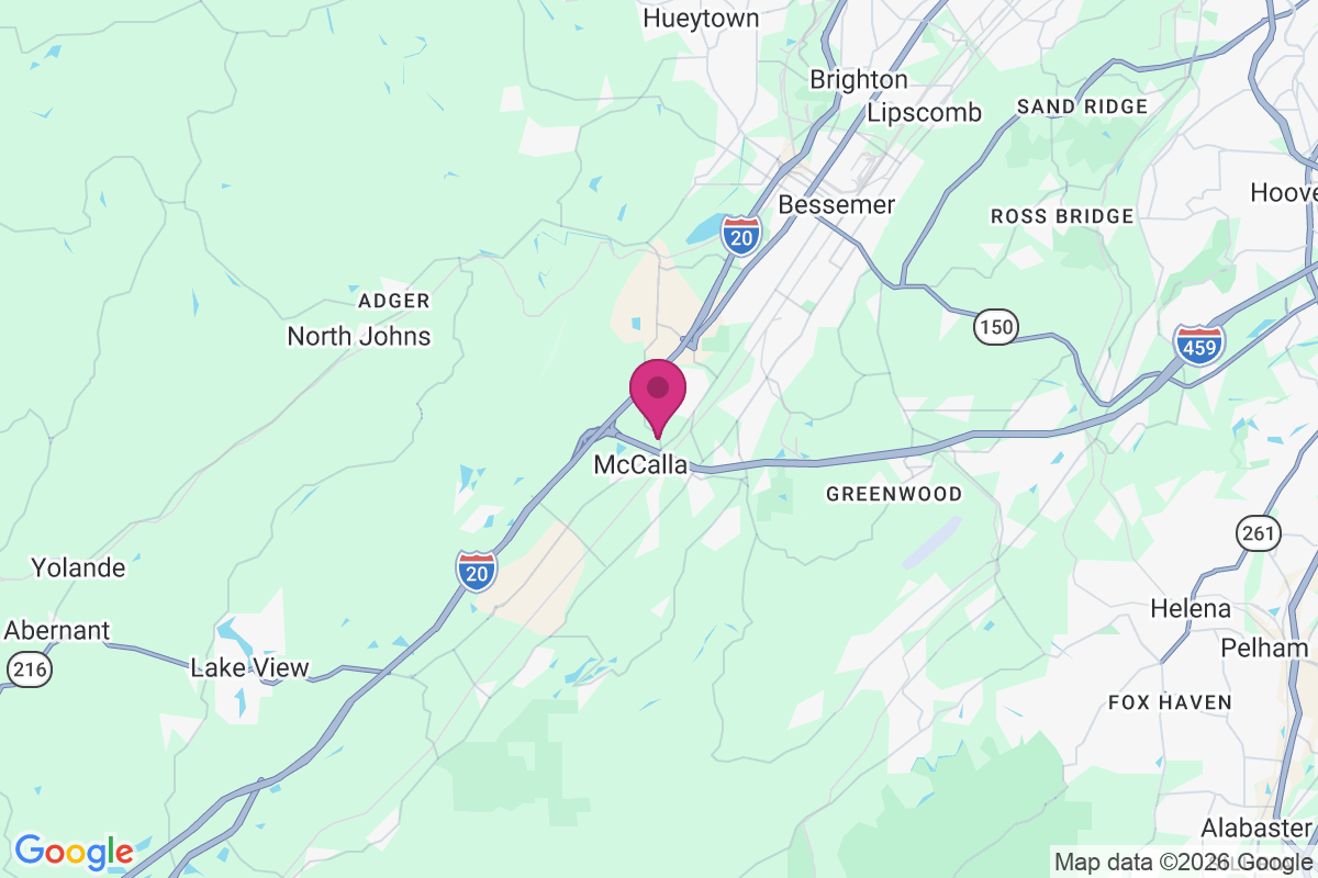 McCalla map