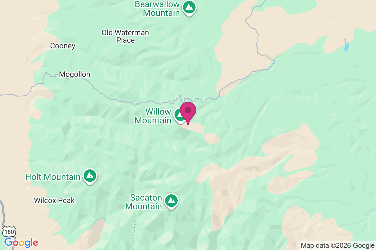 Willow Mountain map