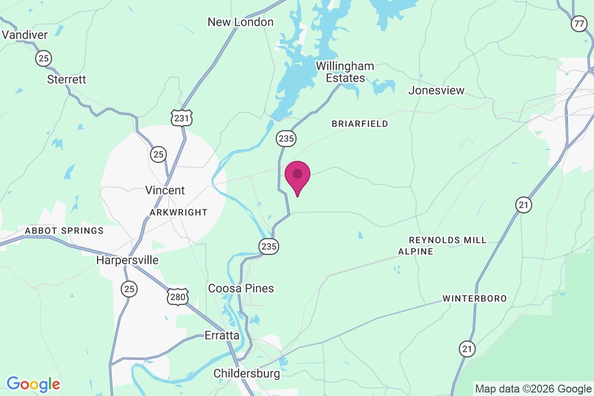 Laniers map