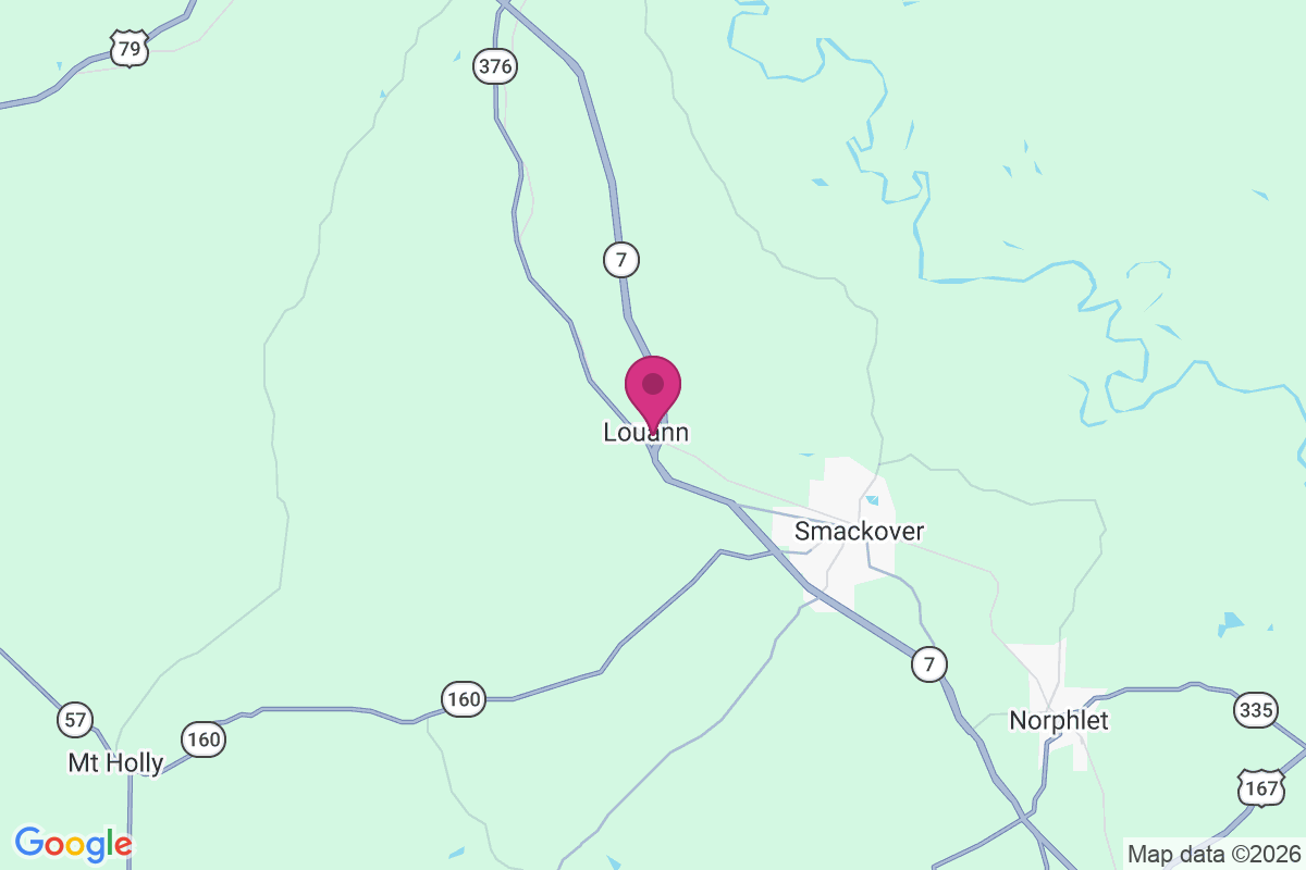 Louann map