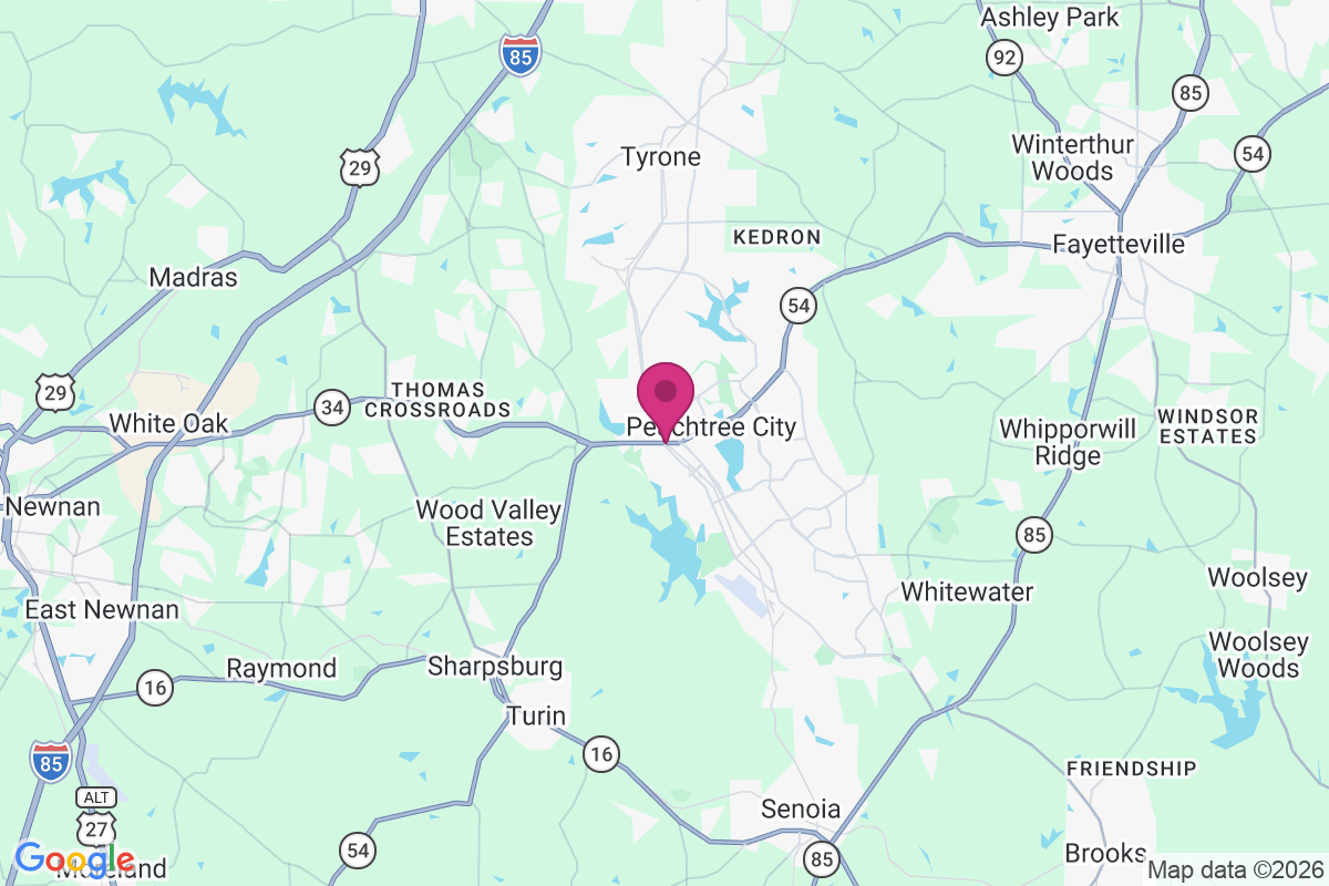 Peachtree City map