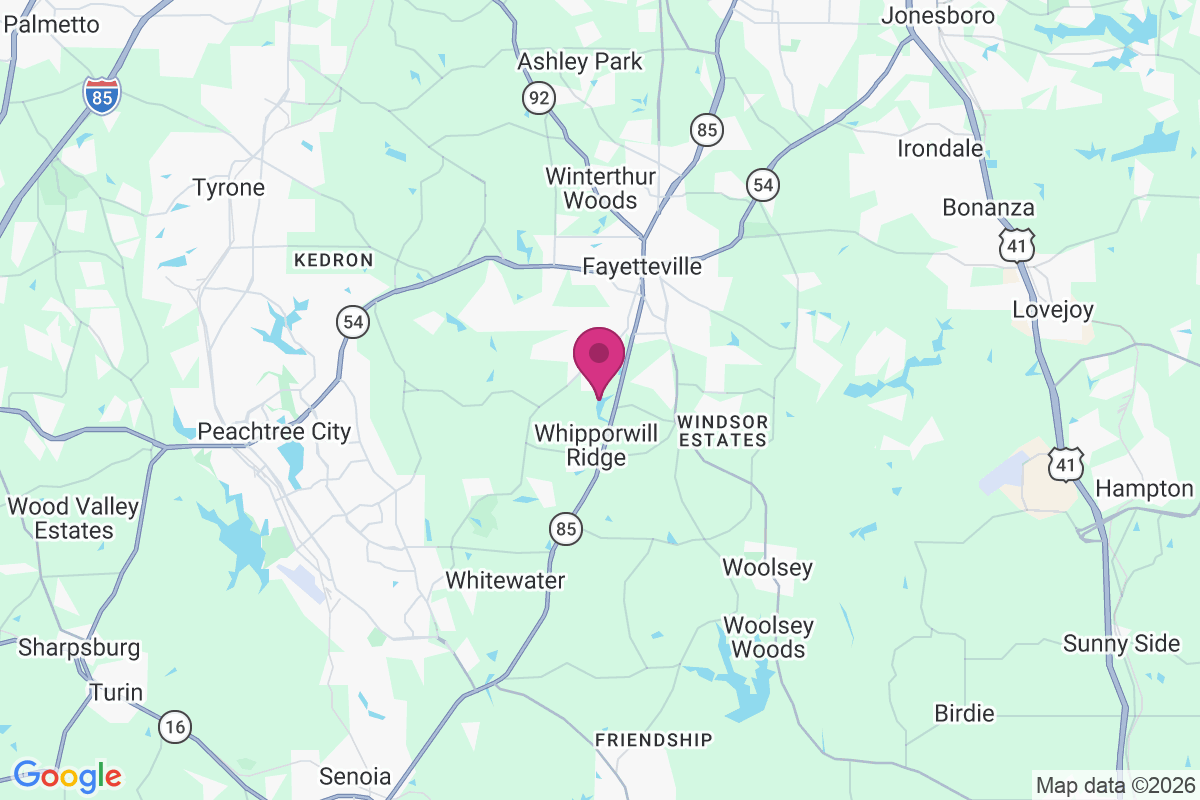 Gregory Estates map