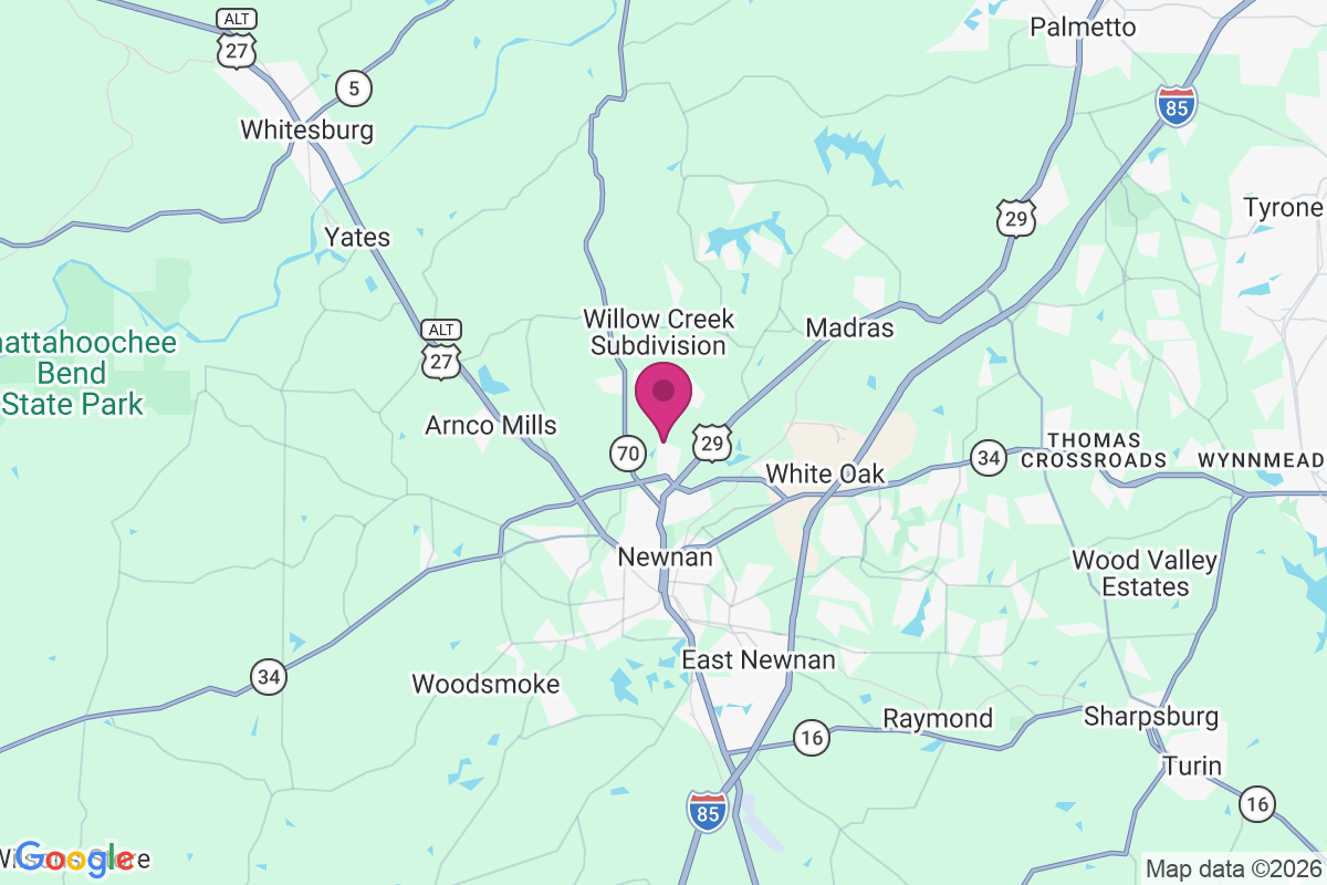 Creek Subdivision map