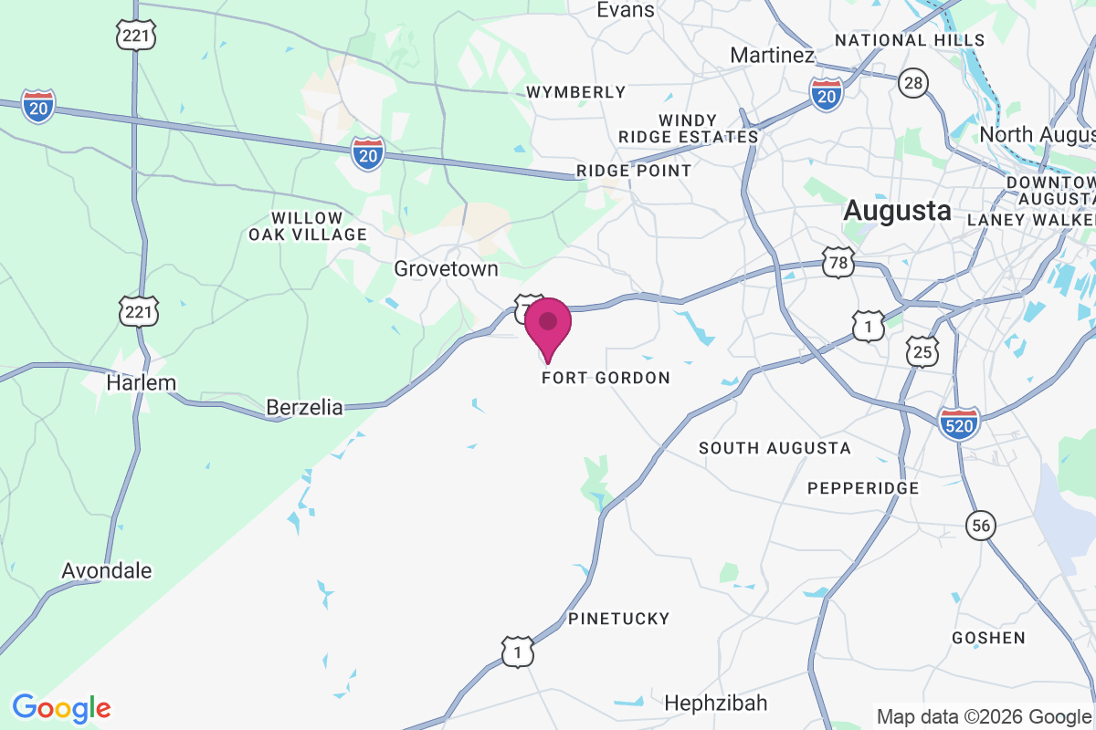 Fort Gordon map