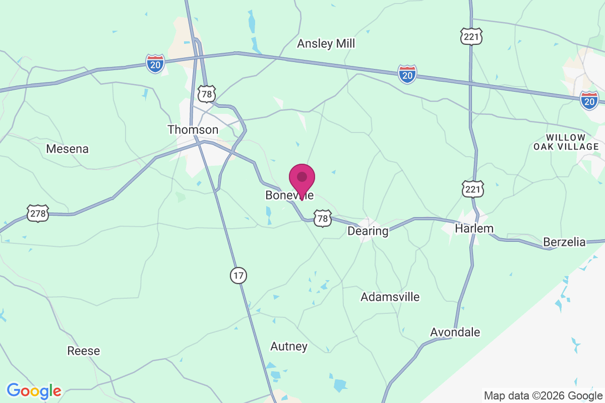 Boneville map