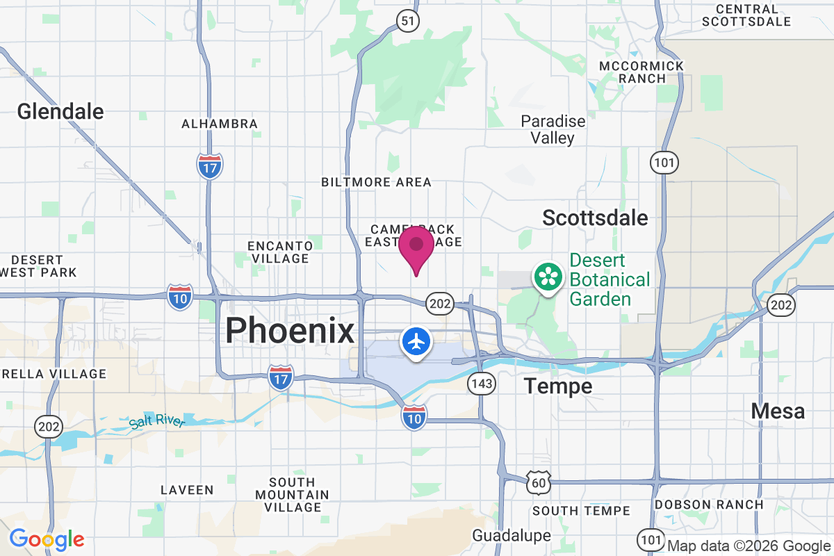 Rancho Mobile Estates map