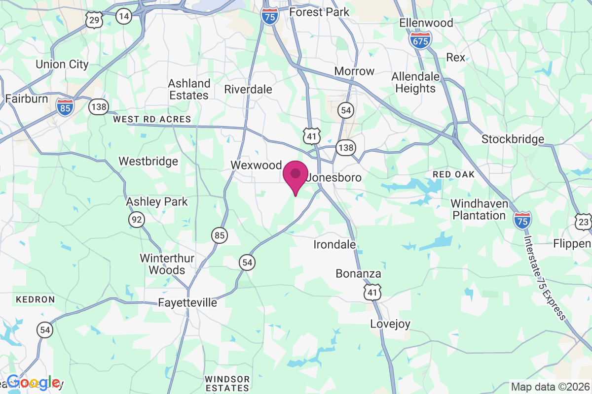 Lexington Creek map