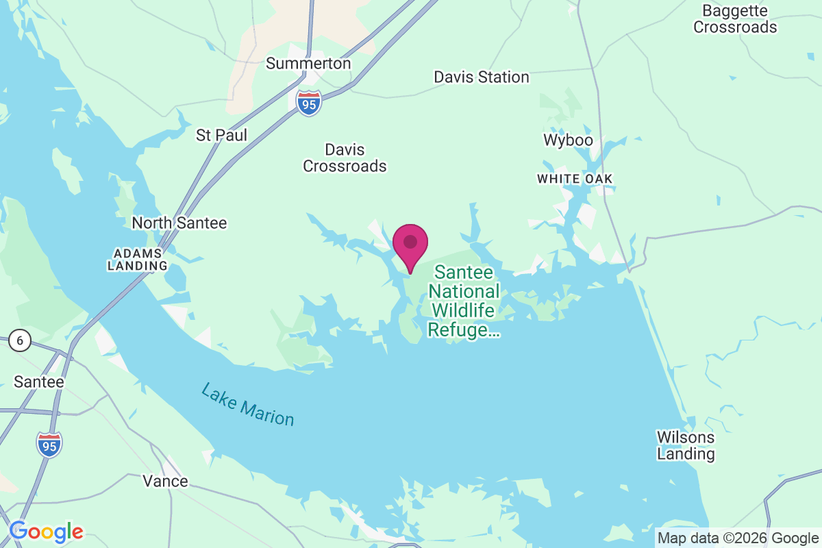 Log Jam Landing map