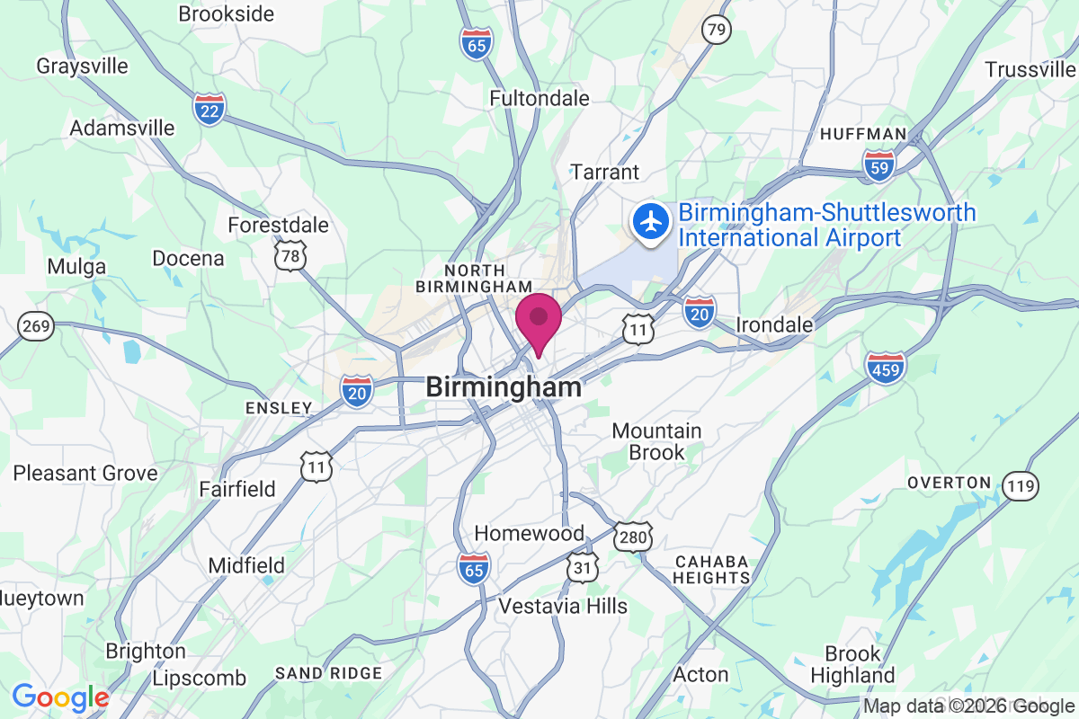 Birmingham map