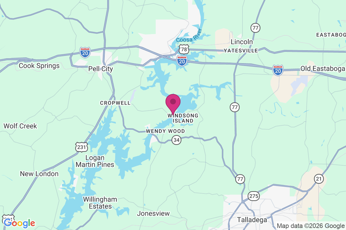 Mays Bend map