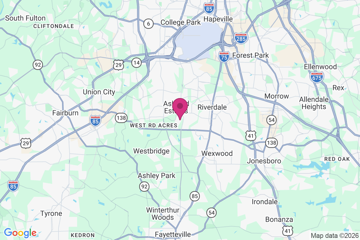 Beaver Lake Estates map