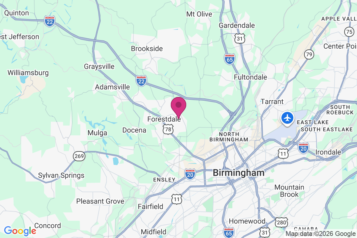 Forest View Estates map