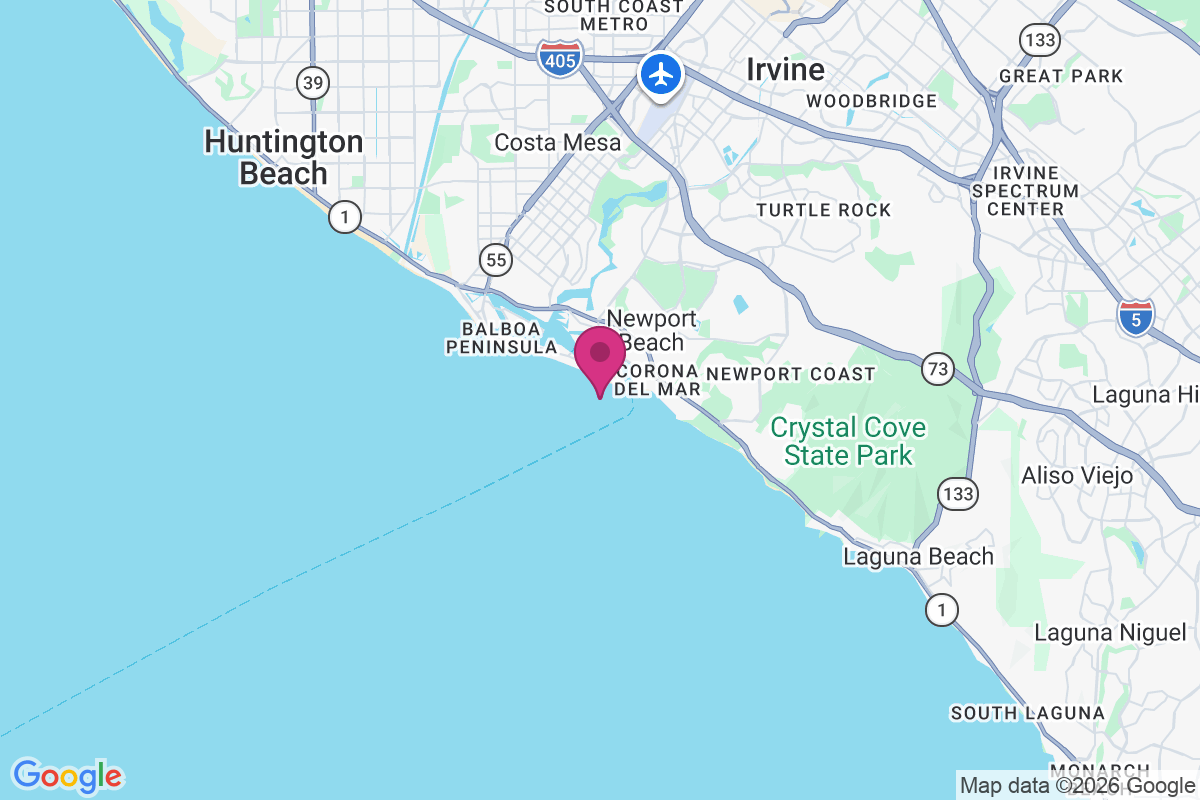 Balboa Island map