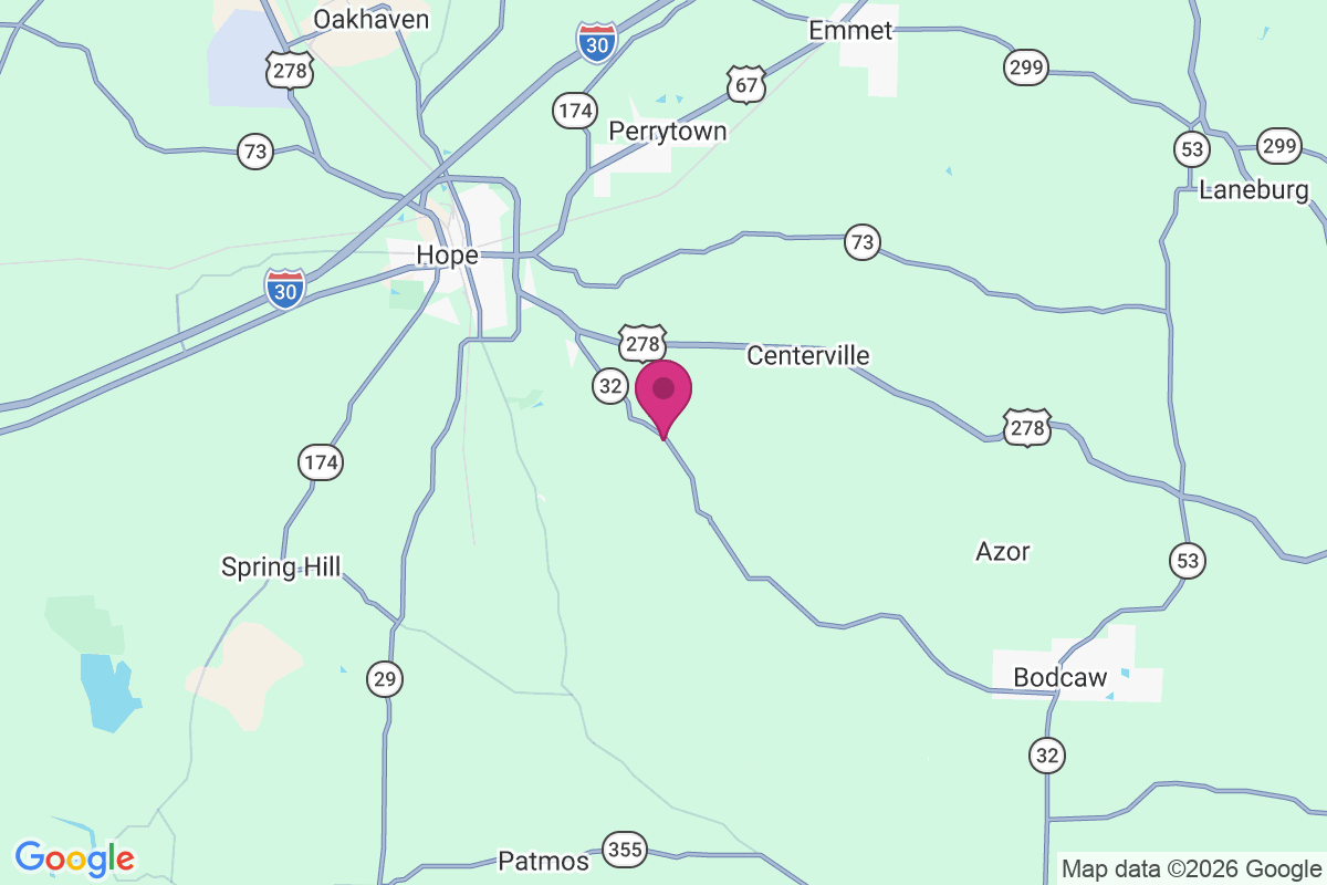 Shover Springs map